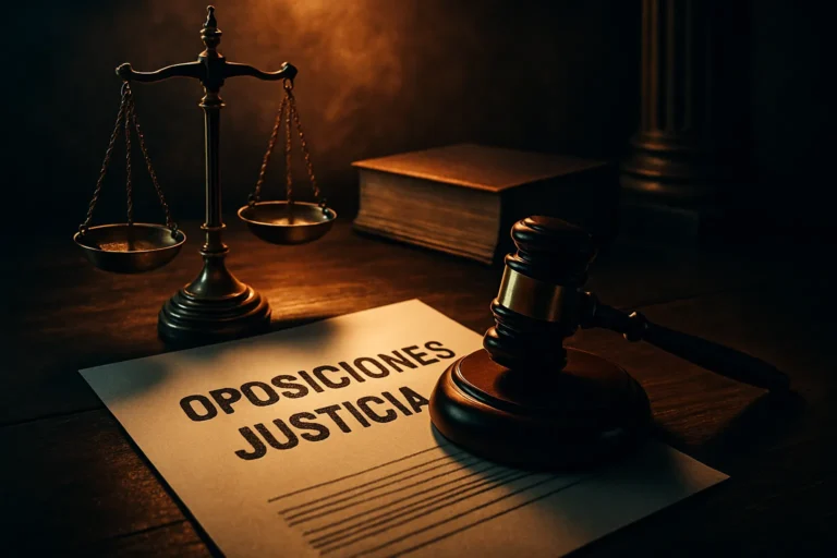 convocatoria oposiciones justicia