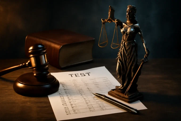 test oposiciones justicia