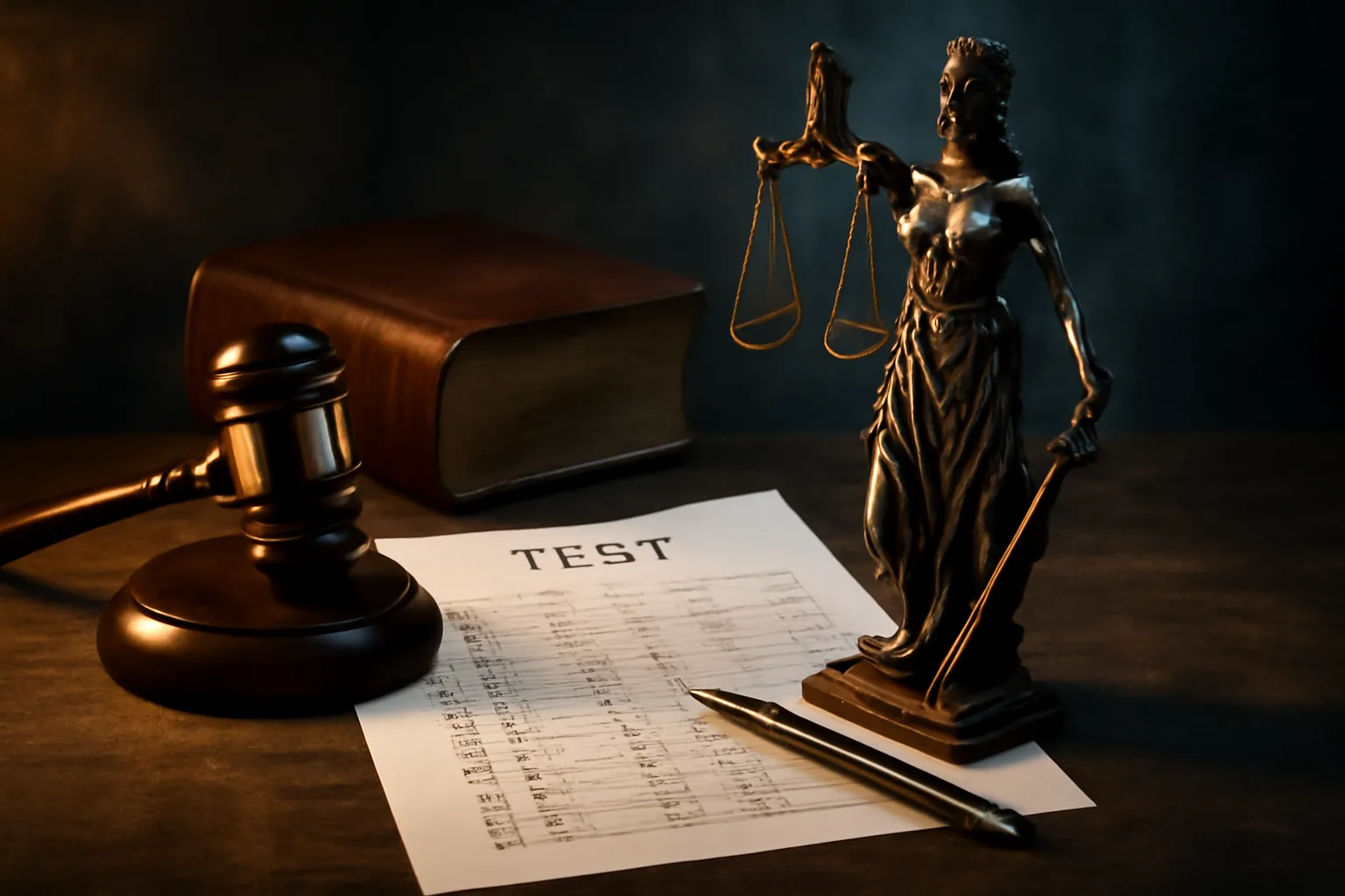 test oposiciones justicia